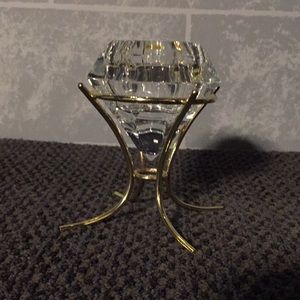 Diamond-Shaped Tea-Light Holder